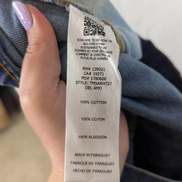 Frame Midaxi Del Amor Midi Maxi Denim Dark Wash Jean Skirt - 31 - Picture 8 of 8